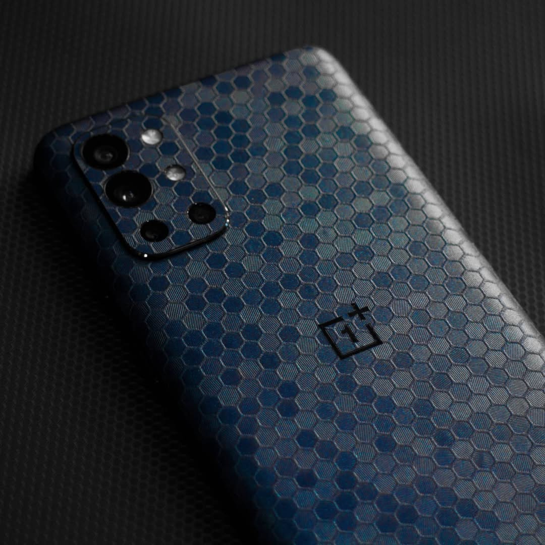 Honeycomb Blue Skin Wraps in India