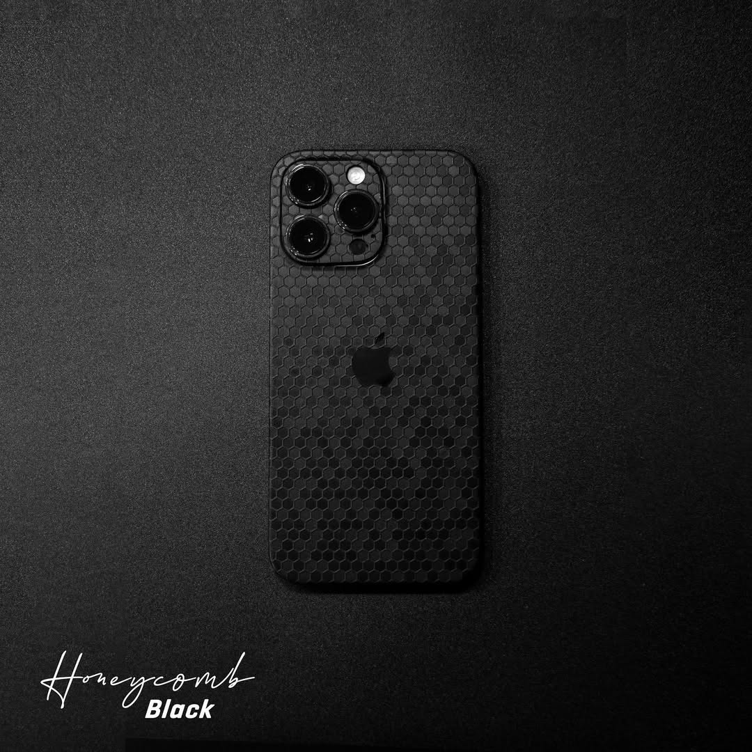 Honeycomb Black Skin Wraps in India — Decalz