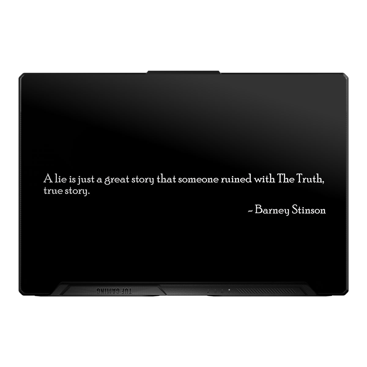Stinson Quote - Laptop Skins