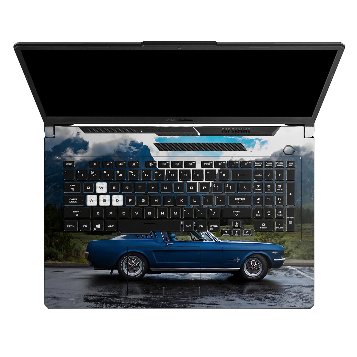 Blue Mustang - Laptop Skins