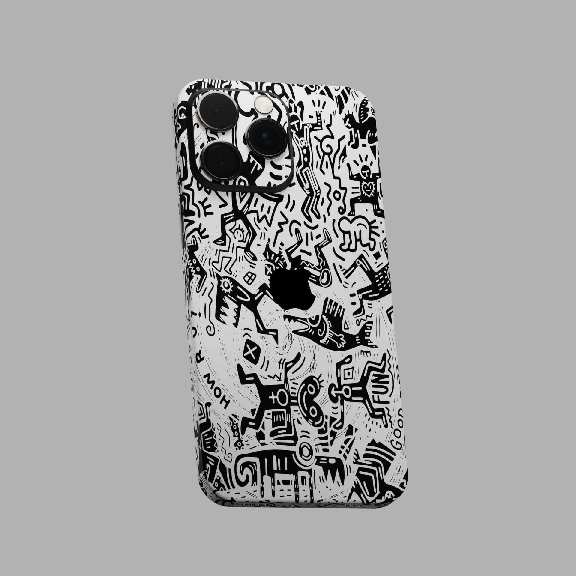 Monochromatic Psycho Mobile Skins & Wraps