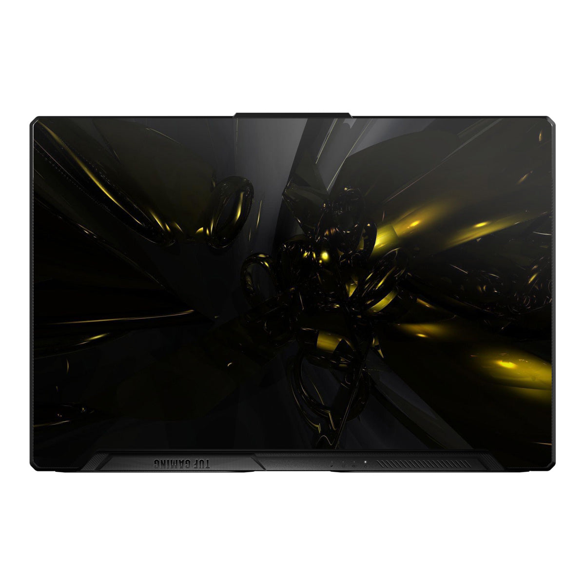 Golden Vortex - Laptop Skins