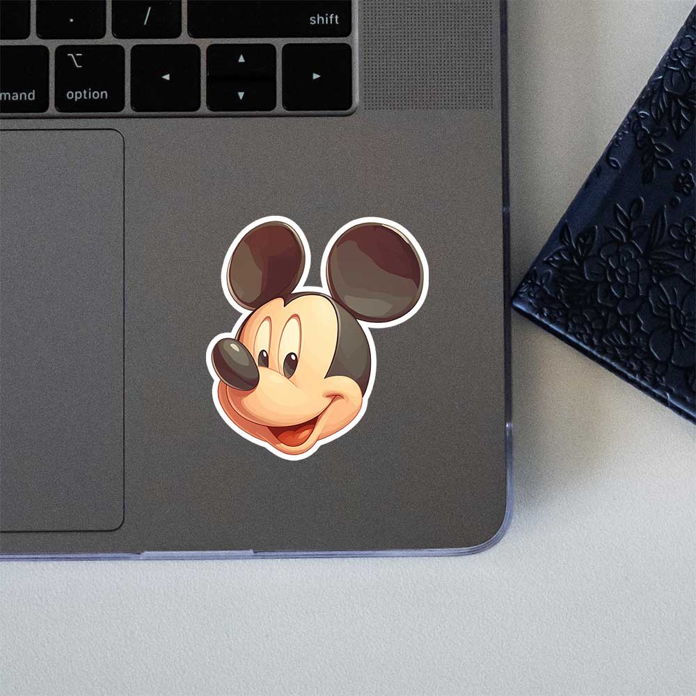 Mickey Mouse Head Sticker