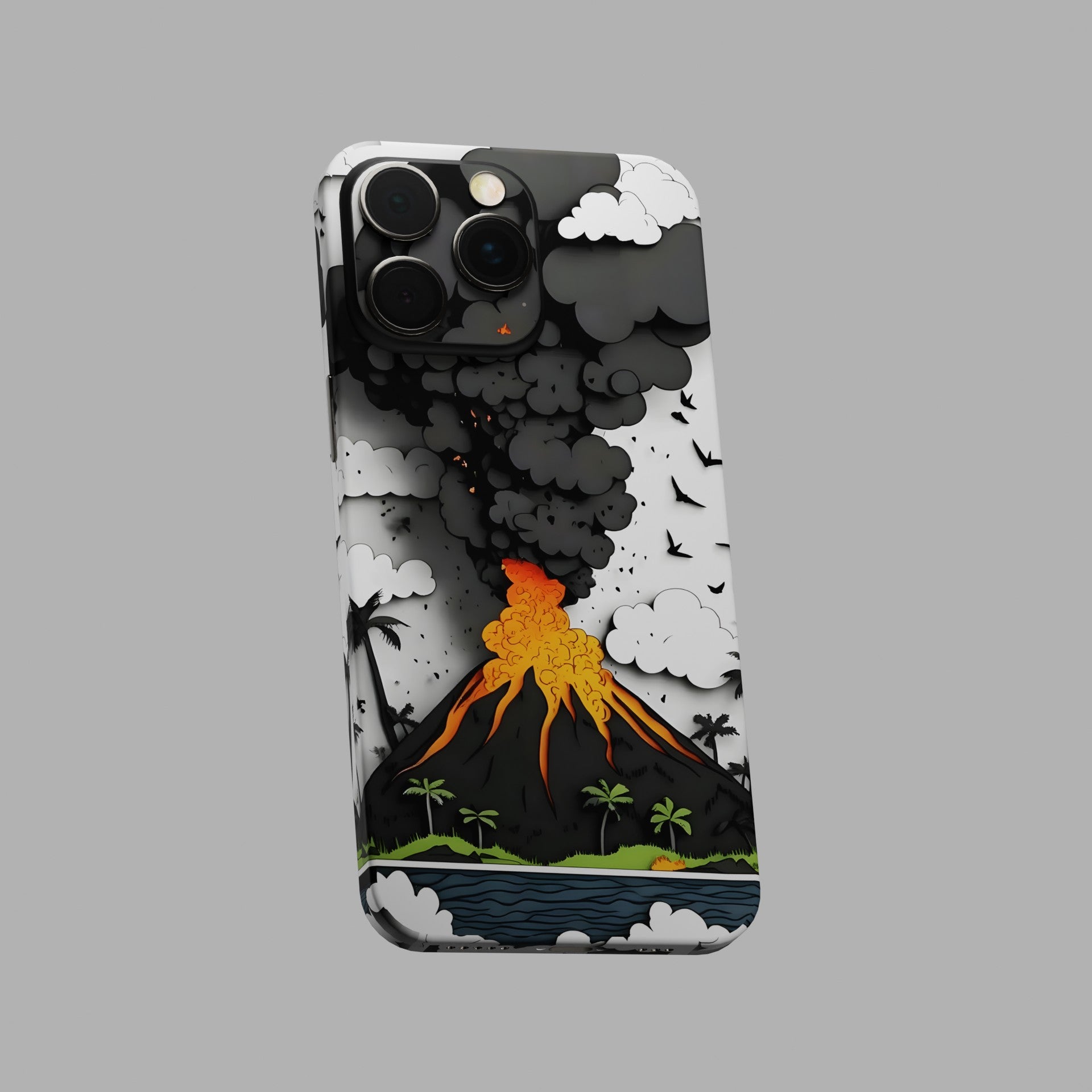 Tropical Eruption Mobile Skins & Wraps