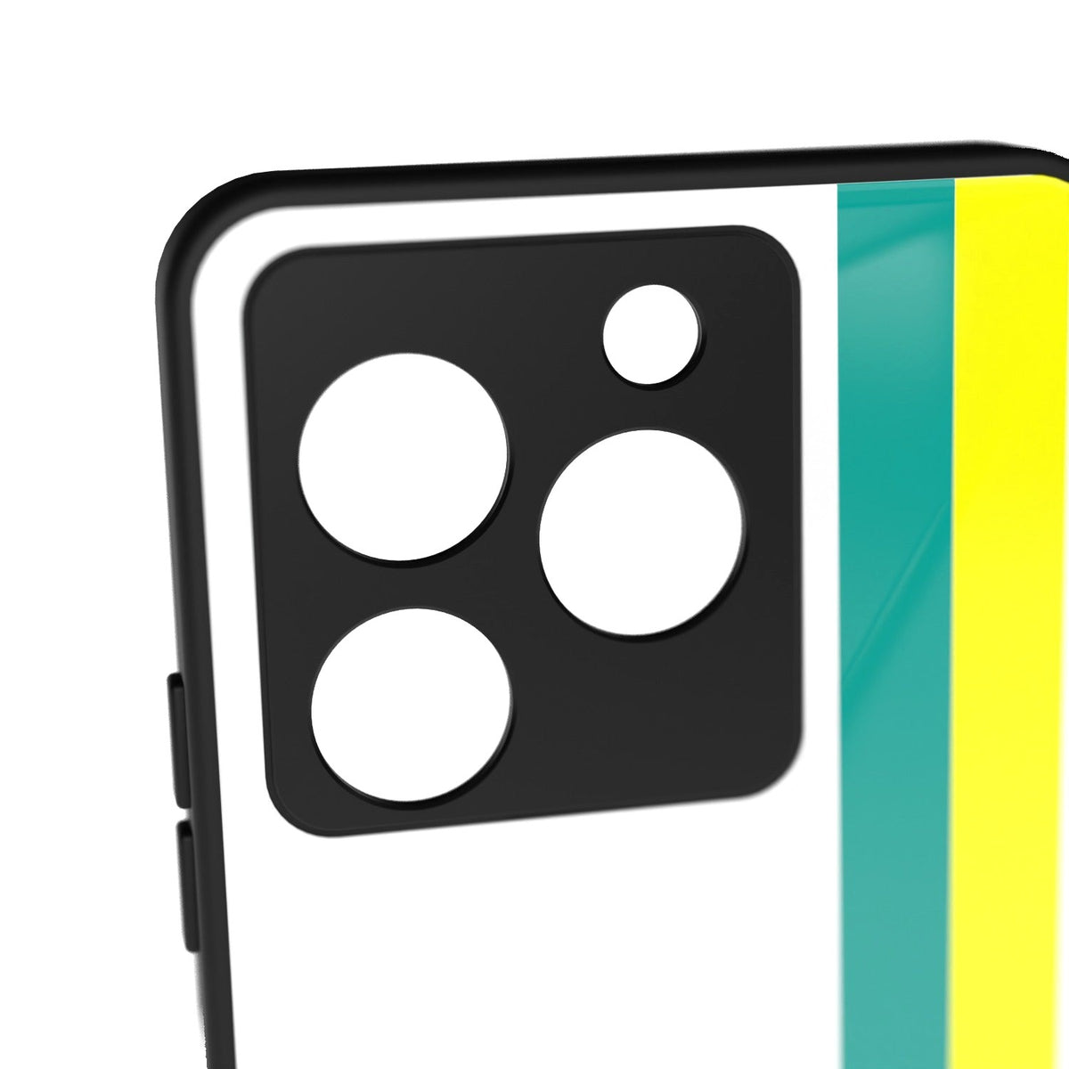 93 printed metal phone case - camera close-up