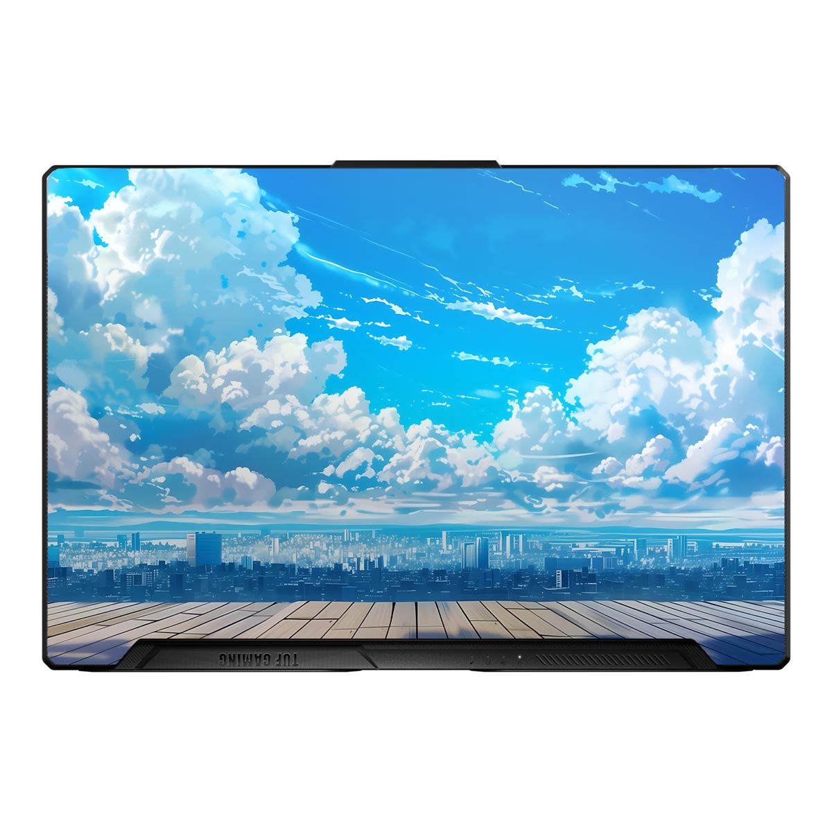 Skybound City - Laptop Skins & Wraps