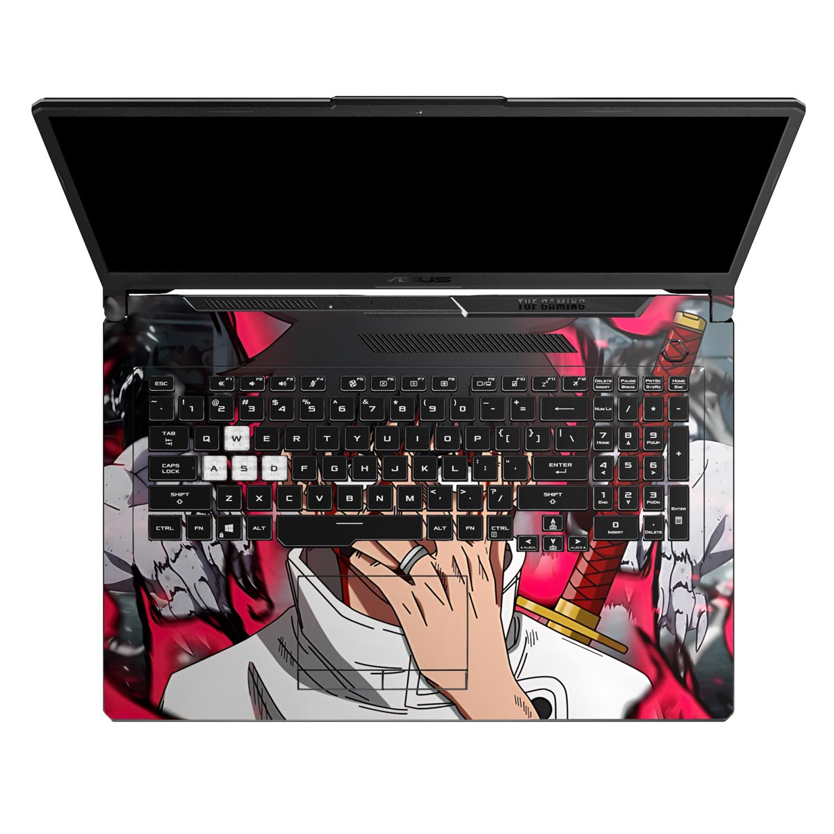 Yuta's Fury - Laptop Skins & Wraps