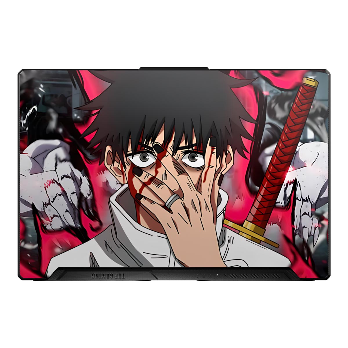 Yuta's Fury - Laptop Skins & Wraps