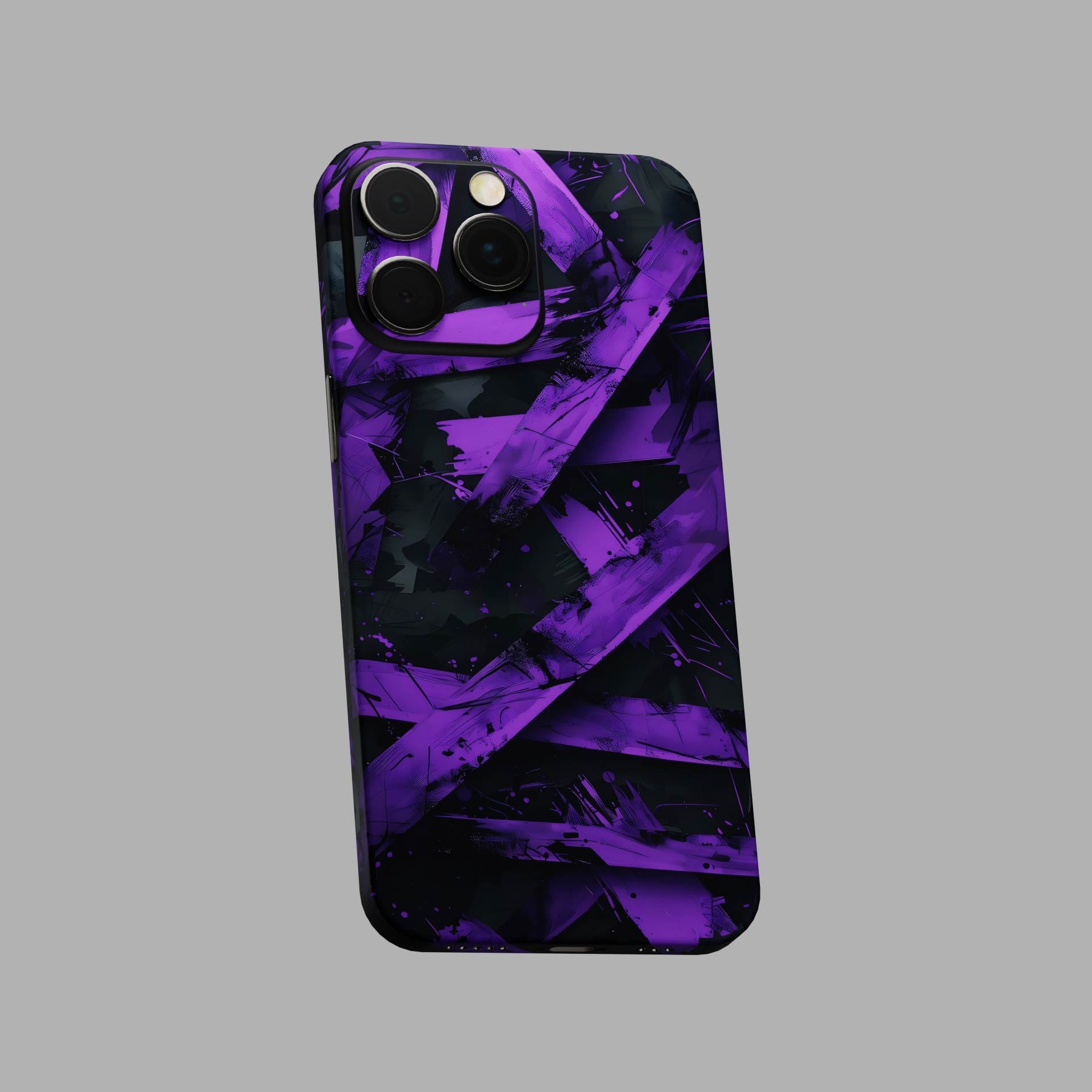 Toxic Violet Mobile Skins & Wraps