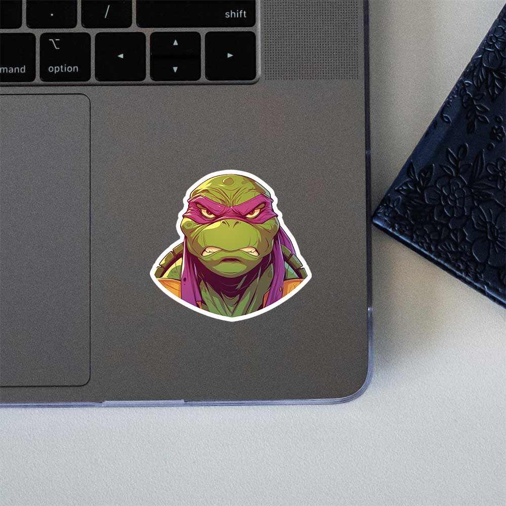 Tmnt Leonardo Retro Sticker