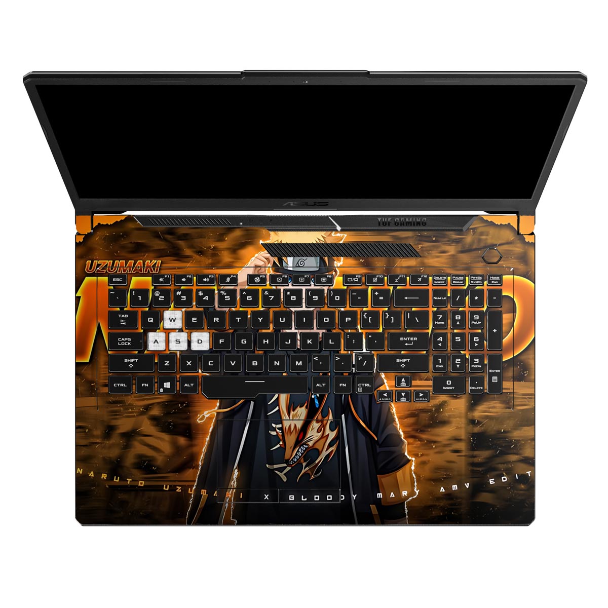 Seventh Hokage - Laptop Skins & Wraps