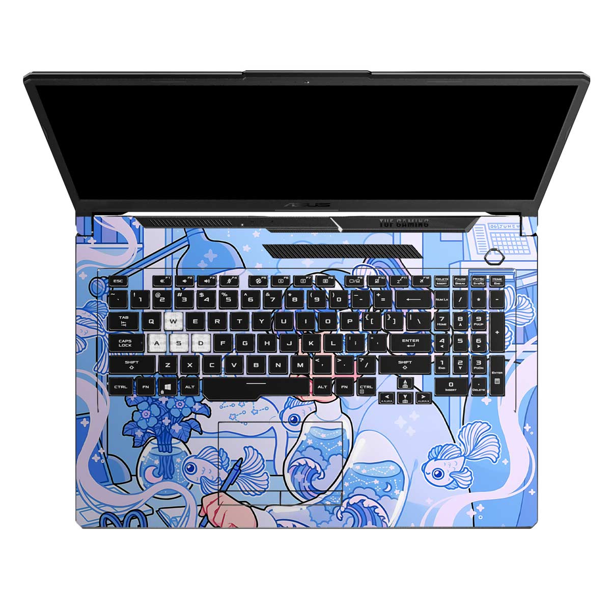 Aquatic Reverie  - Laptop Skins & Wraps