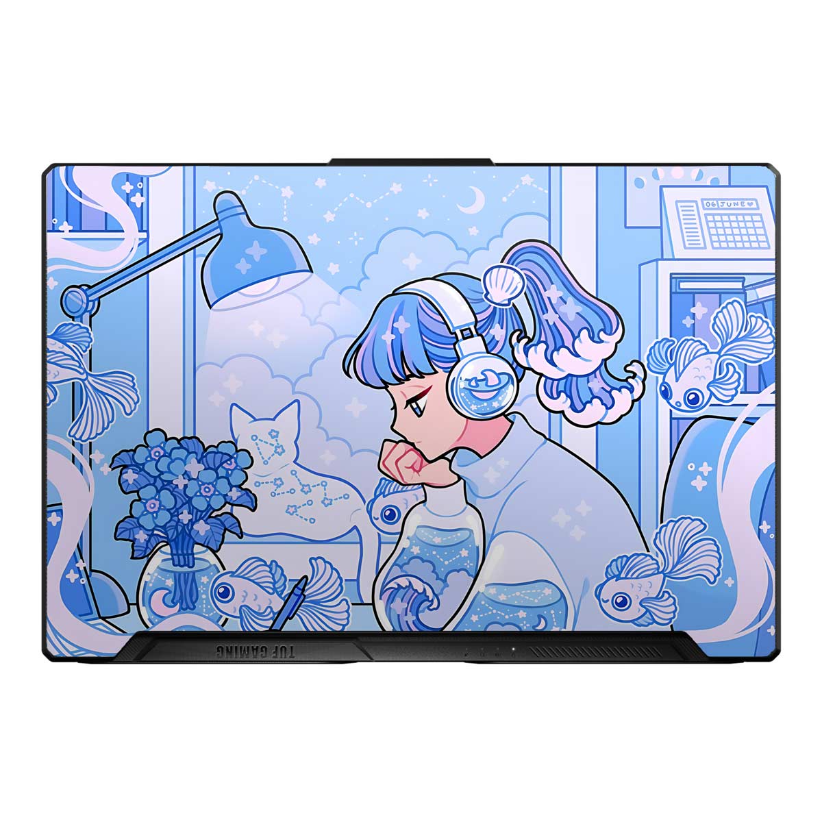 Aquatic Reverie  - Laptop Skins & Wraps