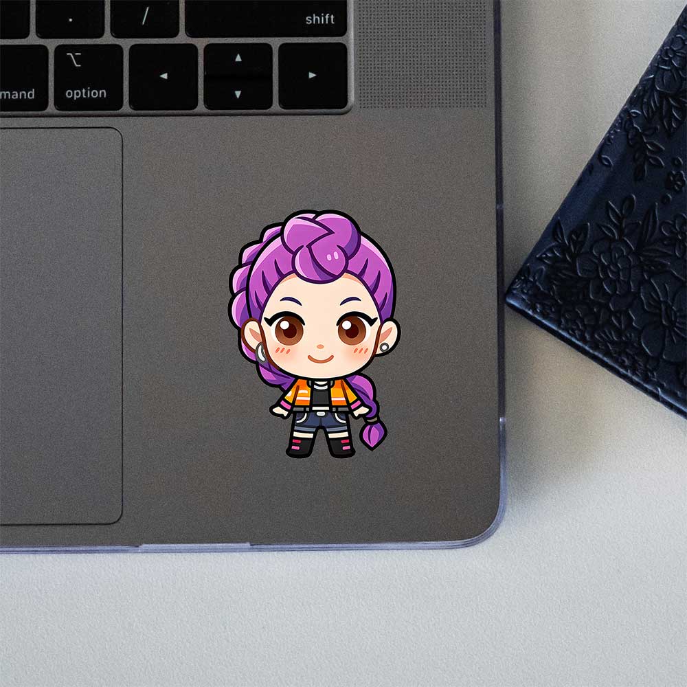 Chibi Kpop Demon Hunters Rumi Sticker