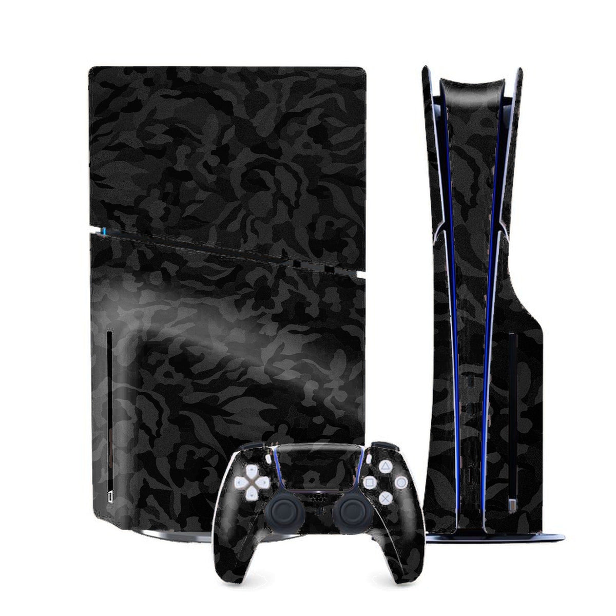 3M Black Camo PlayStation 5 Slim skin by Decalz