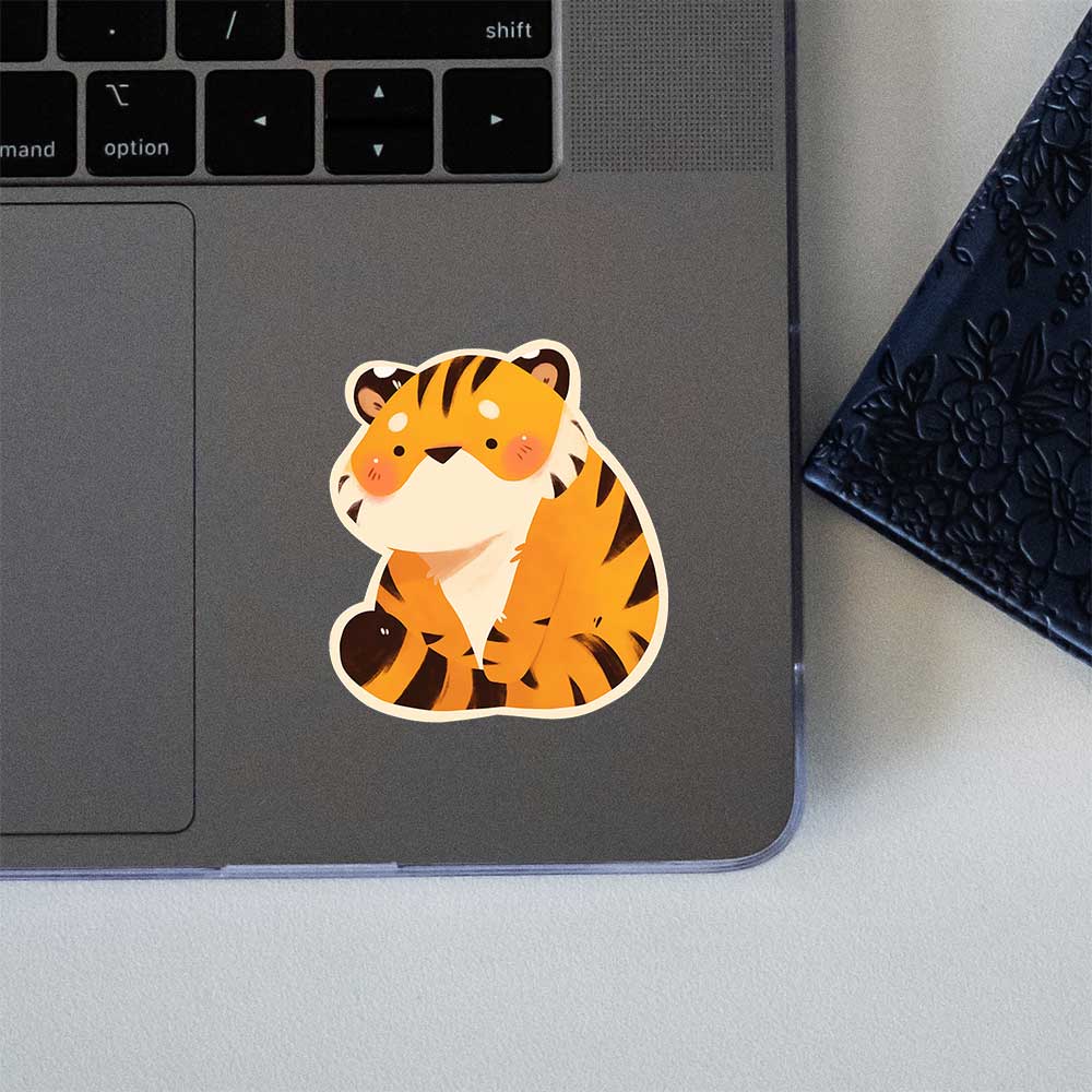Chibi Tiger Sticker
