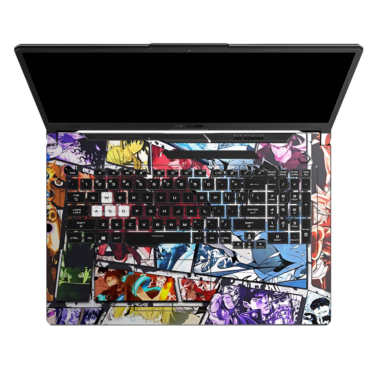 Manga Mashup - Laptop Skins & Wraps