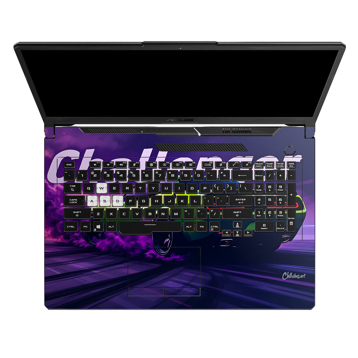 Purple Smoke - Laptop Skins & Wraps