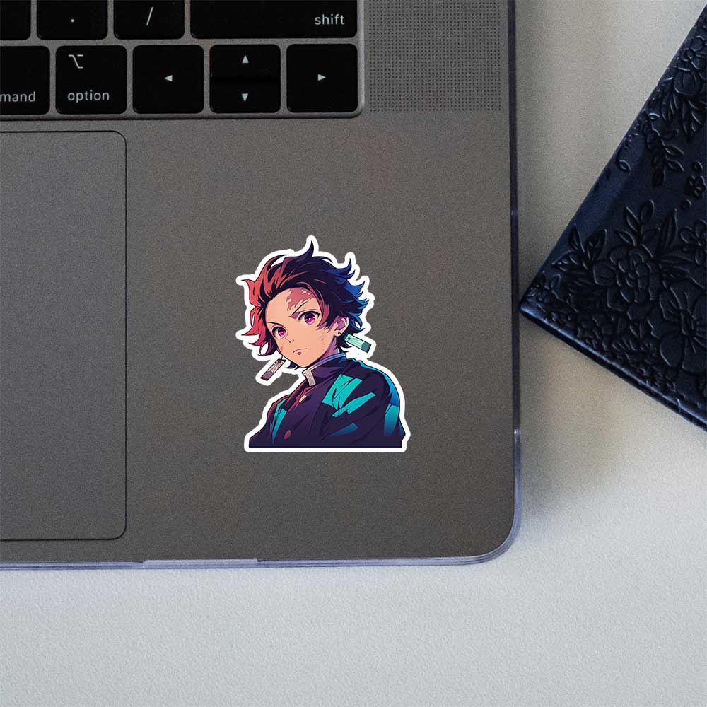 Tanjiro Kamado Cool Anime Sticker