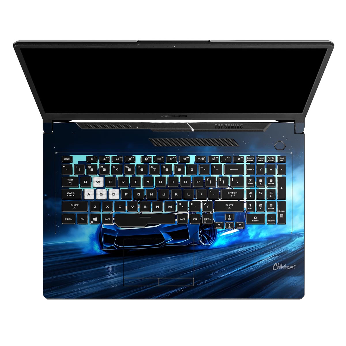 Blue Streak  - Laptop Skins & Wraps