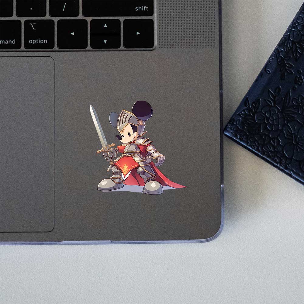 Mickey Mouse Knight Sword Sticker