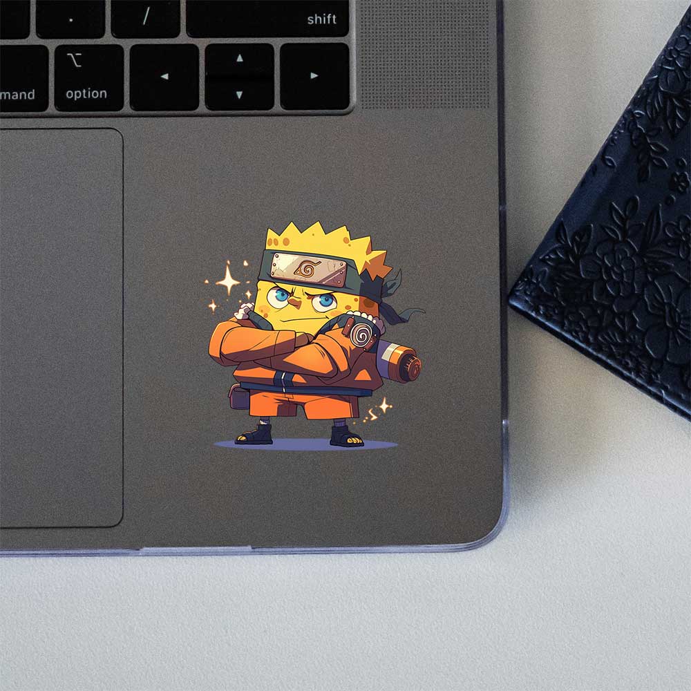 Spongebob Naruto Mashup Sticker