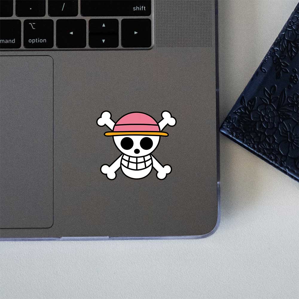 One Piece Jolly Roger Logo Sticker