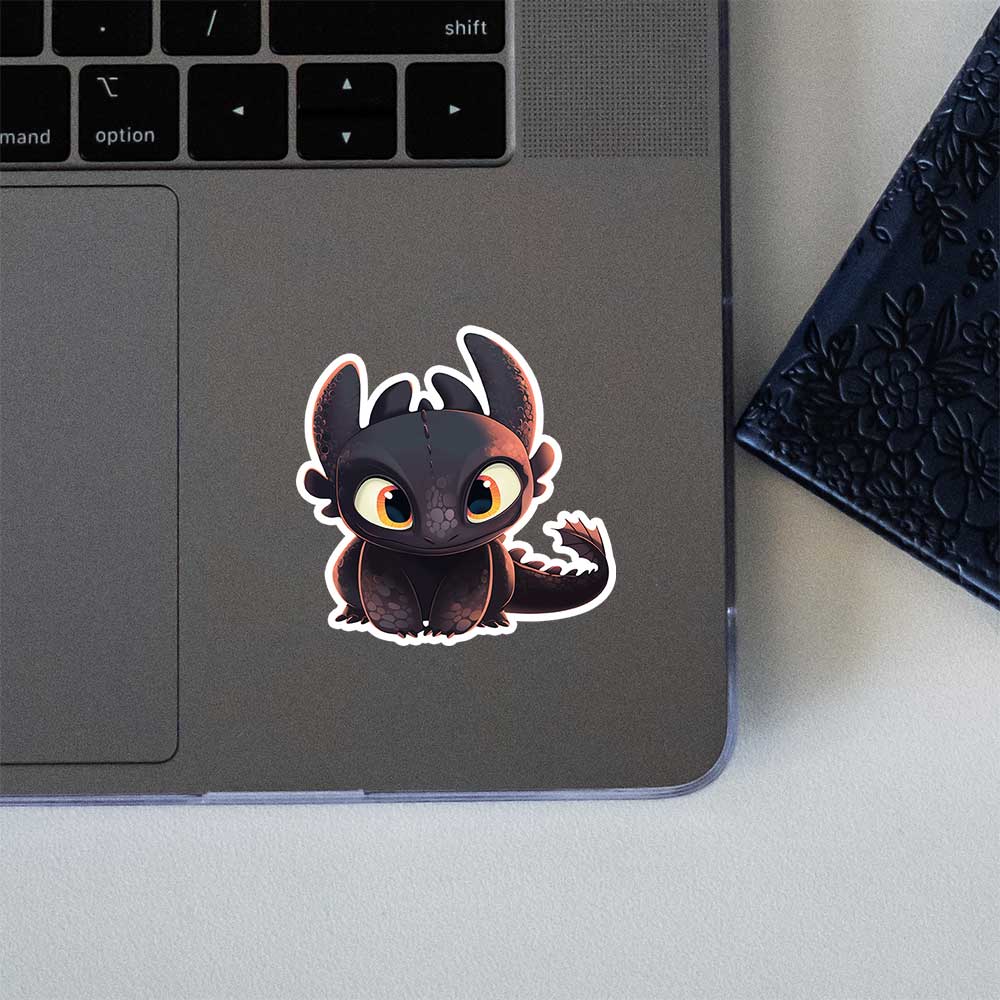 Chibi Toothless Baby Dragon Sticker