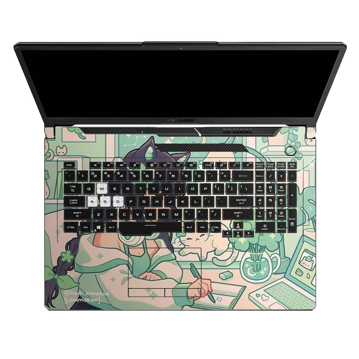 Lo-fi Study - Laptop Skins & Wraps