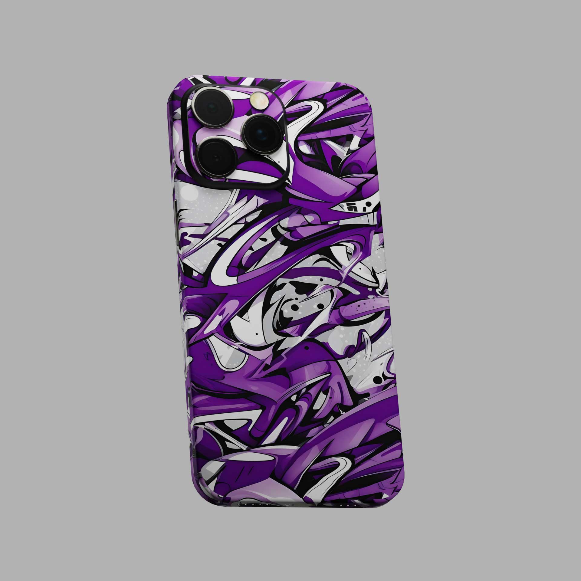 Kinetic Purple Mobile Skins & Wraps