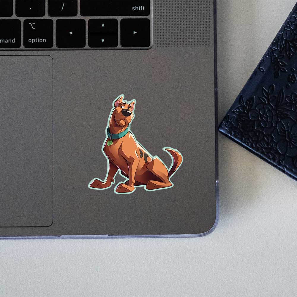 Scooby Doo Cartoon Dog Sticker