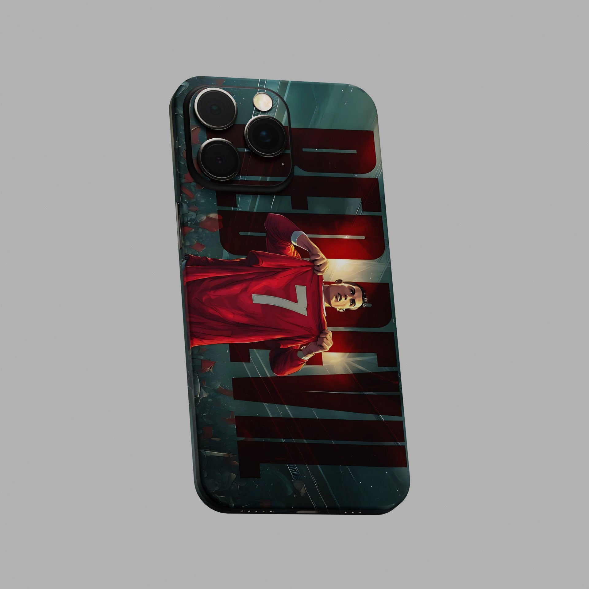 Red Aura Mobile Skins & Wraps