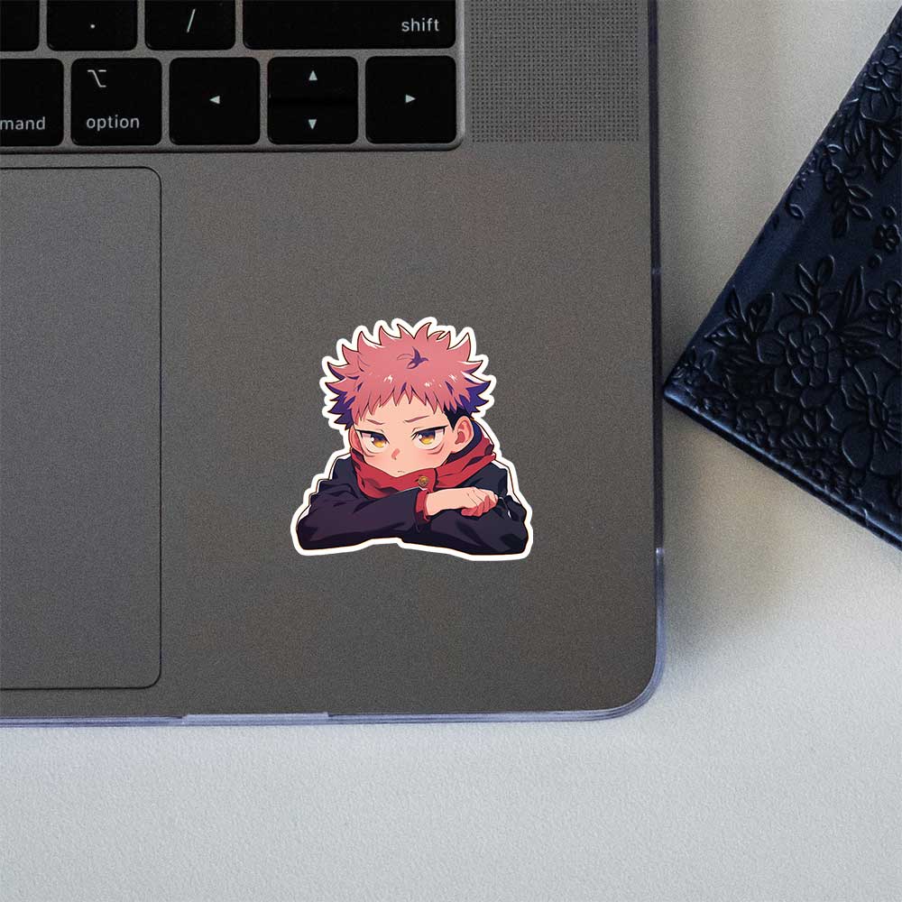 Yuji Itadori Kawaii Jujutsu Kaisen Sticker
