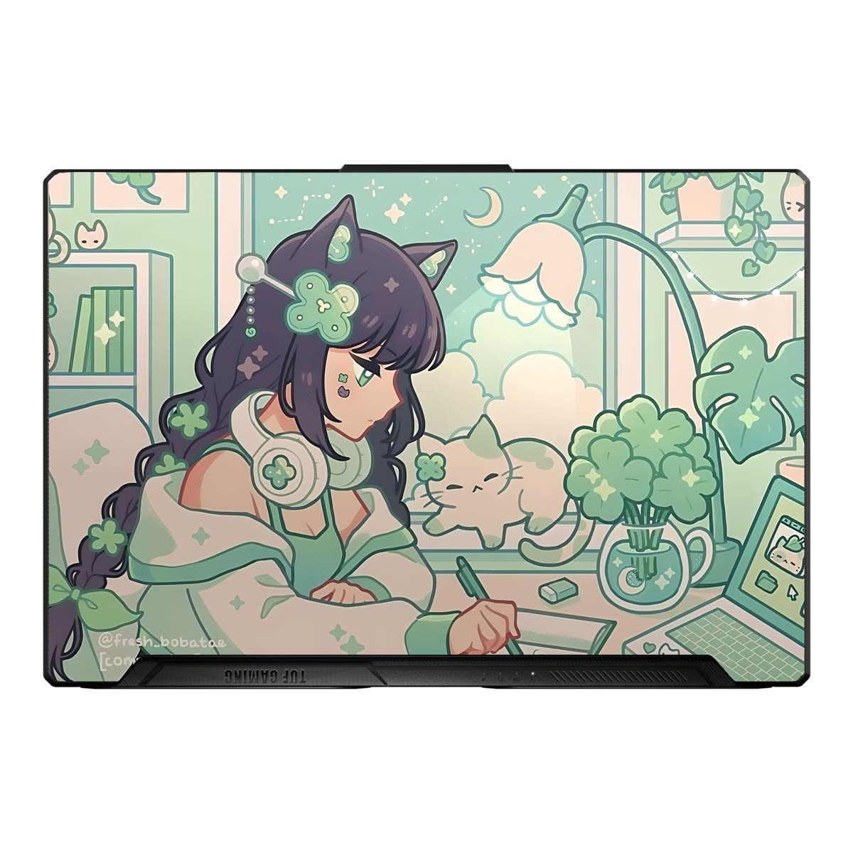 Lo-fi Study - Laptop Skins & Wraps