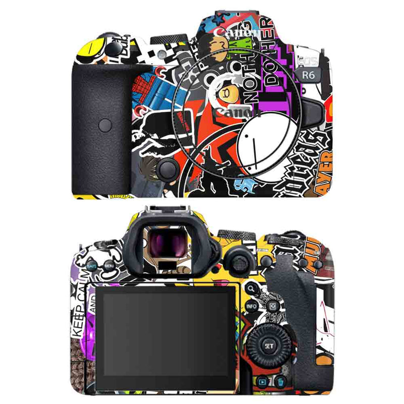 Canon EOS R6 skin by Decalz skin on Canon EOS R6 by Decalz