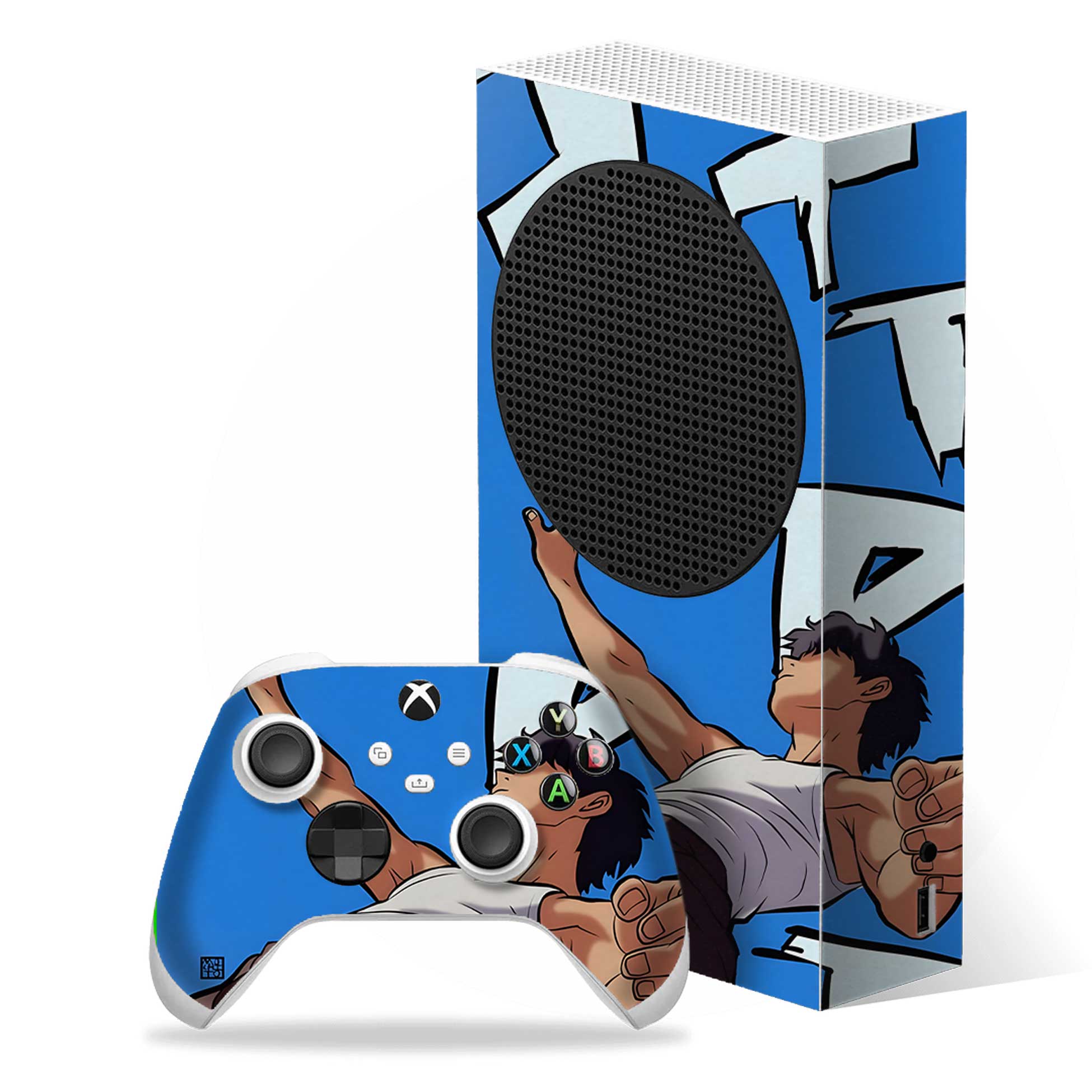 90s Summer Xbox Series S Skins & Wraps