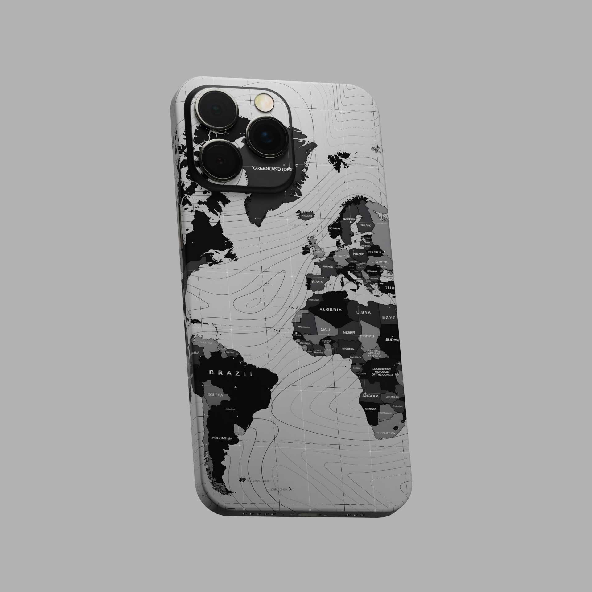 Global Contour Mobile Skins & Wraps