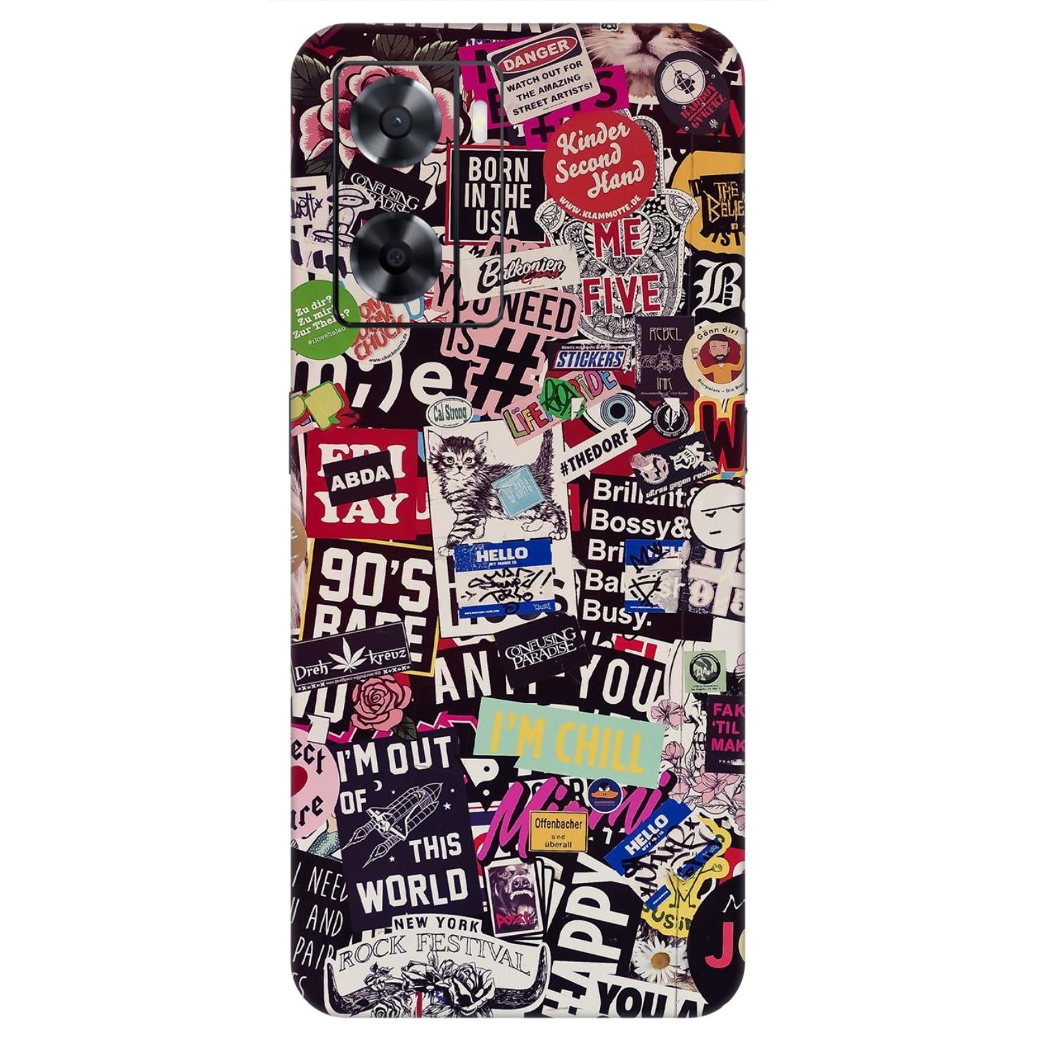 Oppo A77 (4G) Skins & Wraps