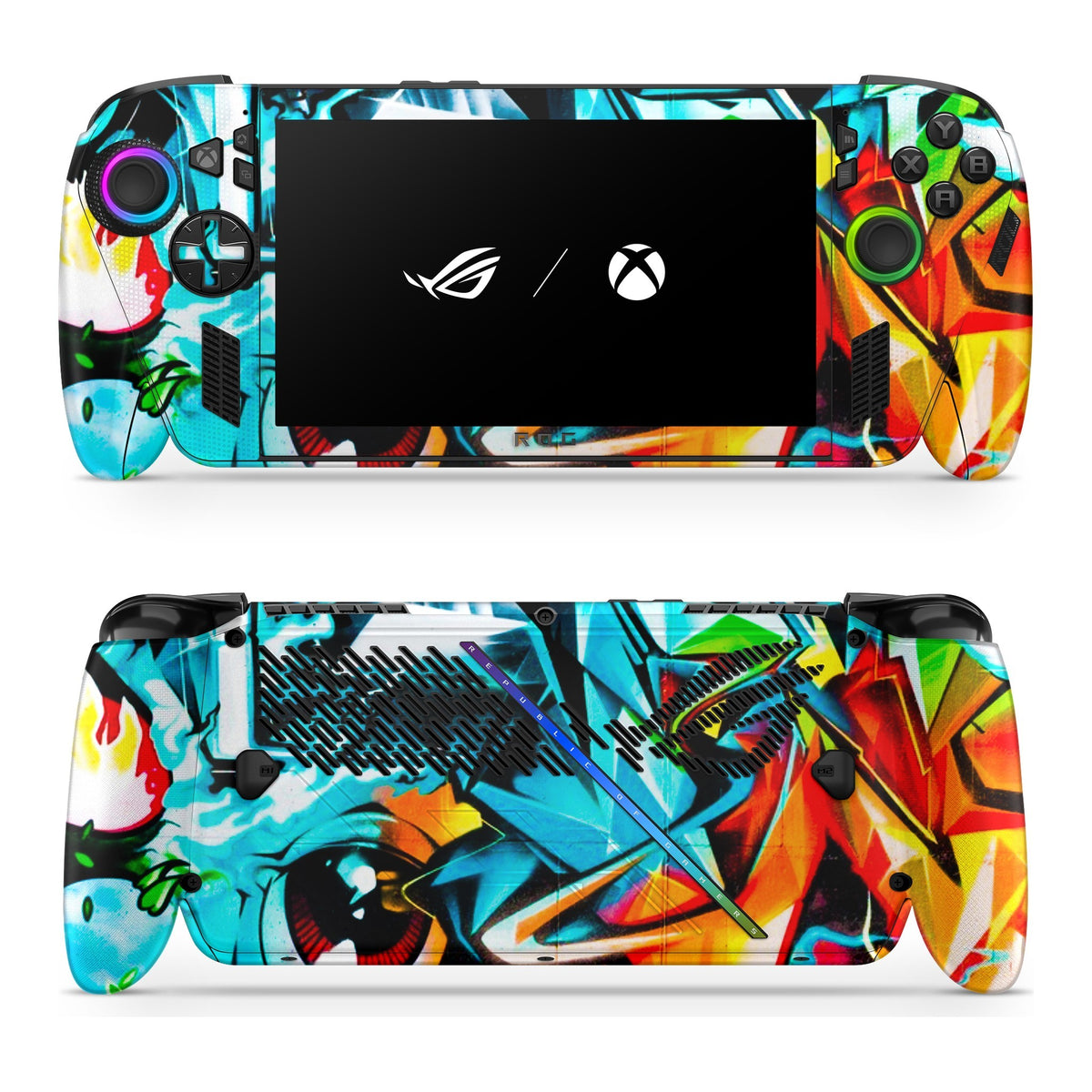 Abstract Vision Asus ROG Xbox Ally skin by Decalz