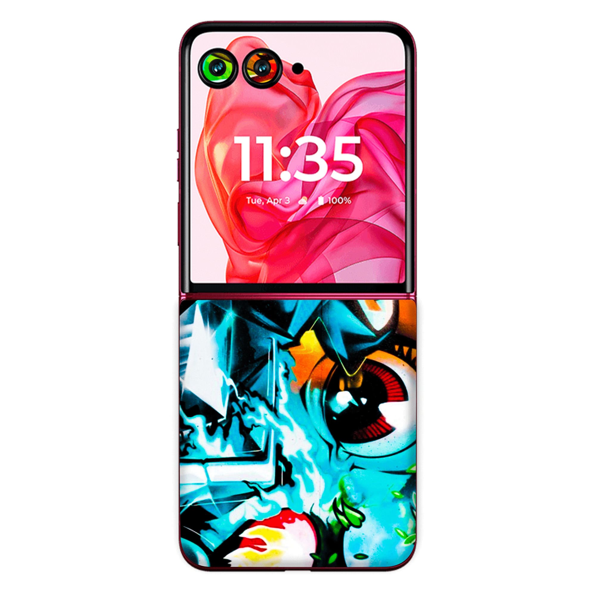 Moto Razr 50 Ultra (5G) Skins & Wraps (Only Back No Edge to Edge)