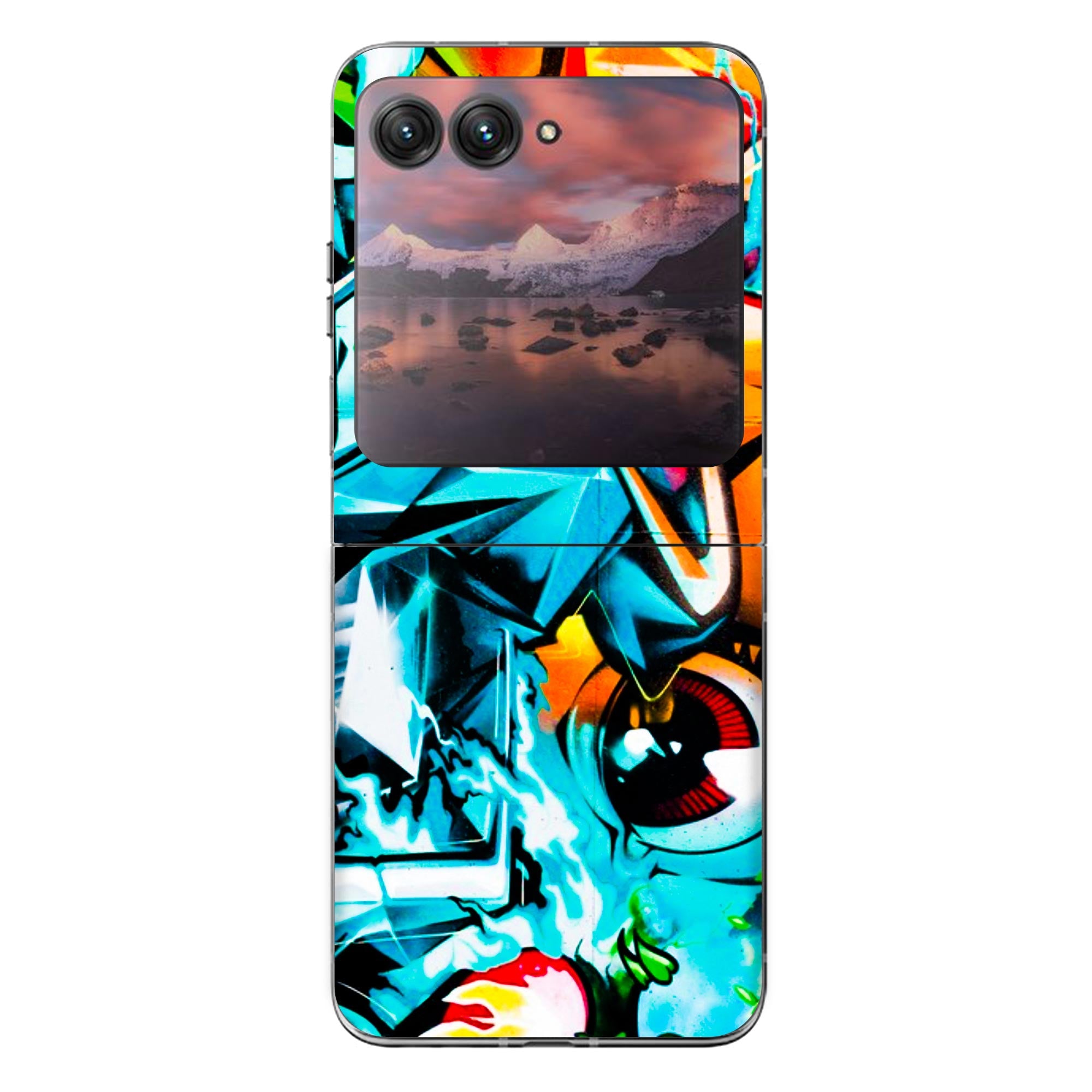 Moto Razr 40 Ultra (5G) Skins & Wraps (Only bottom half will come)