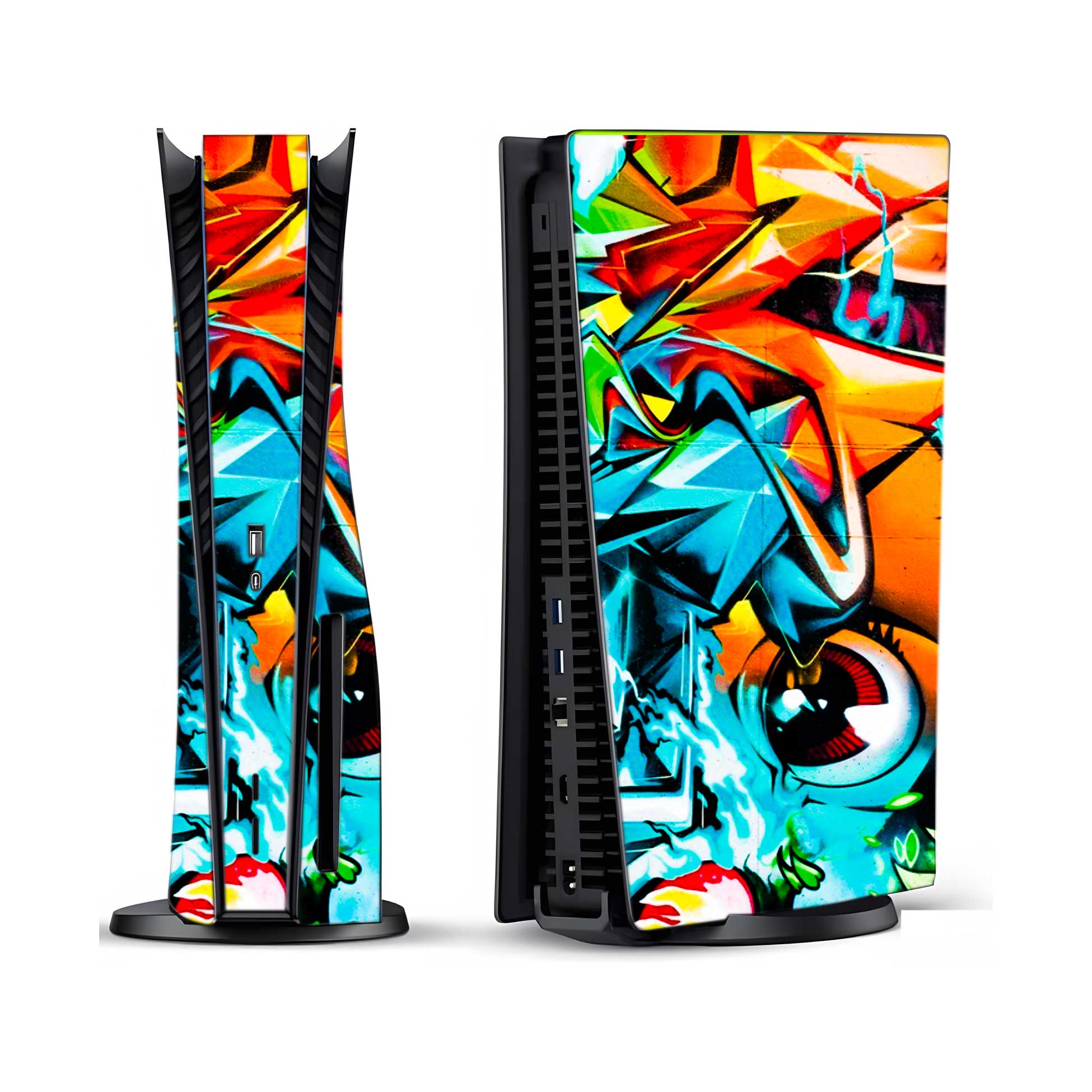 Abstract Vision PlayStation 5 Fat Skins & Wraps