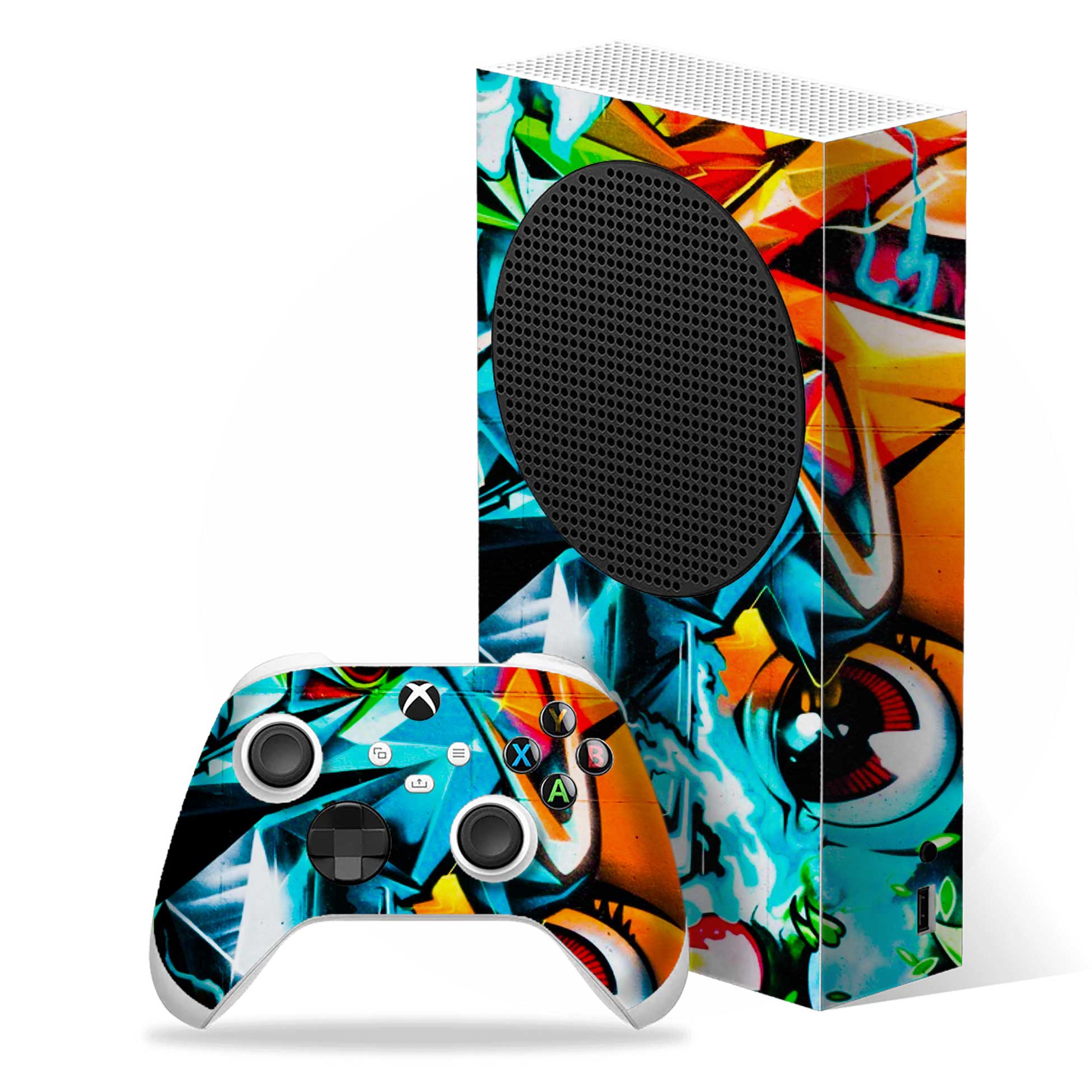 Abstract Vision Xbox Series S Skins & Wraps