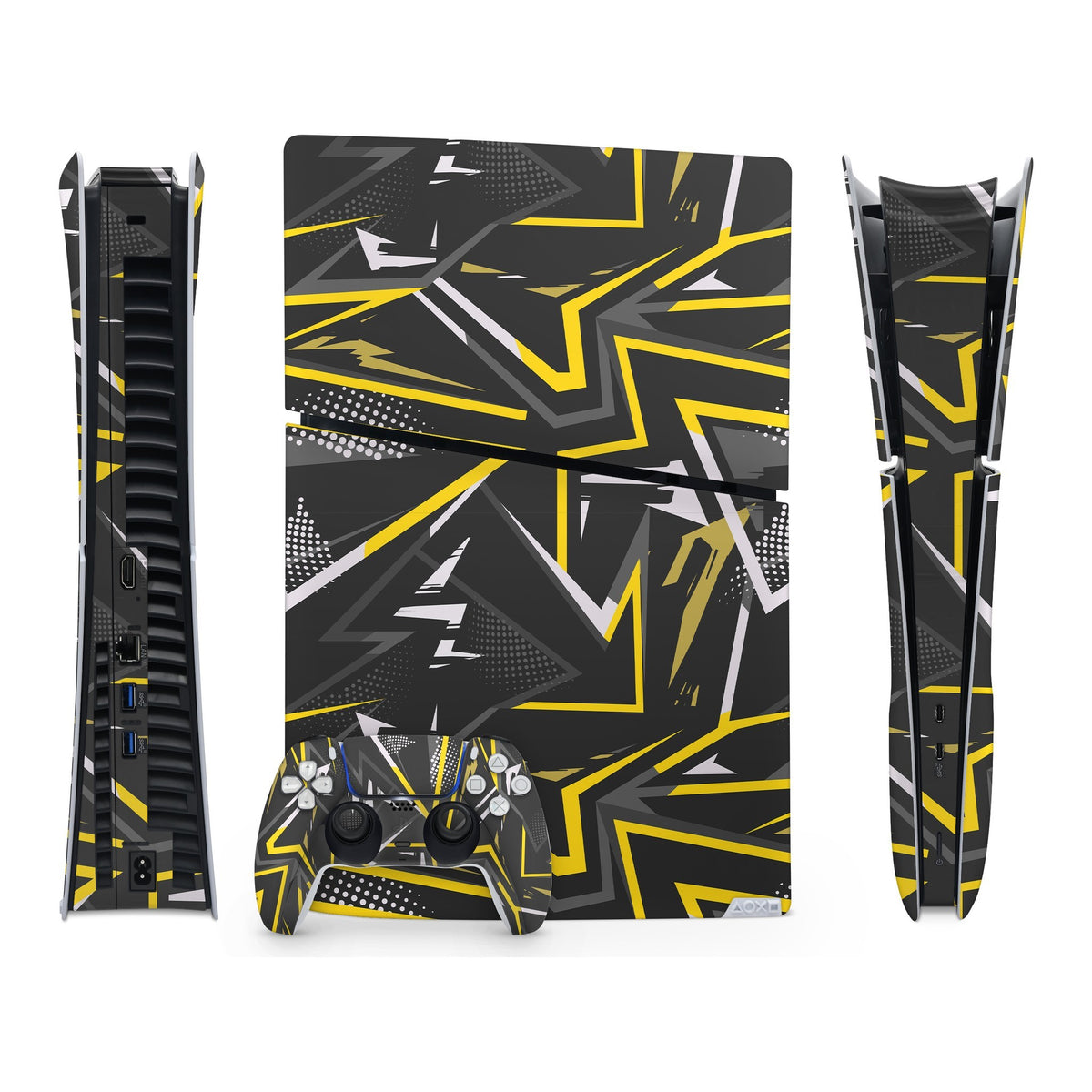Abstraxx-Y PlayStation 5 Slim Digital skin by Decalz