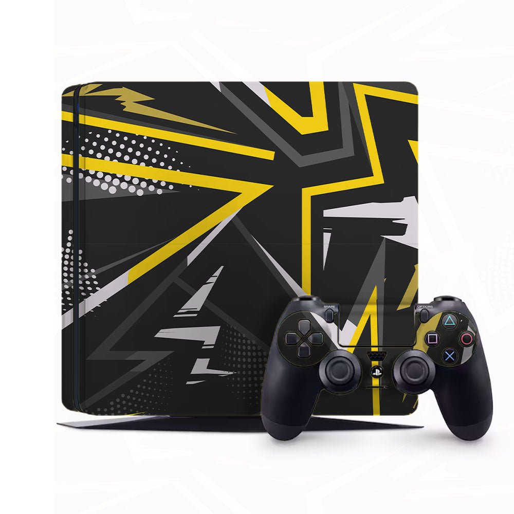 Abstraxx - Y PlayStation 4 Slim Skins & Wraps
