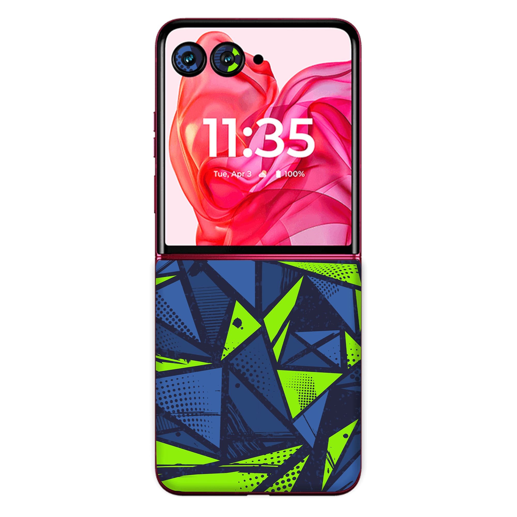 Moto Razr 50 Ultra (5G) Skins & Wraps (Only Back No Edge to Edge)