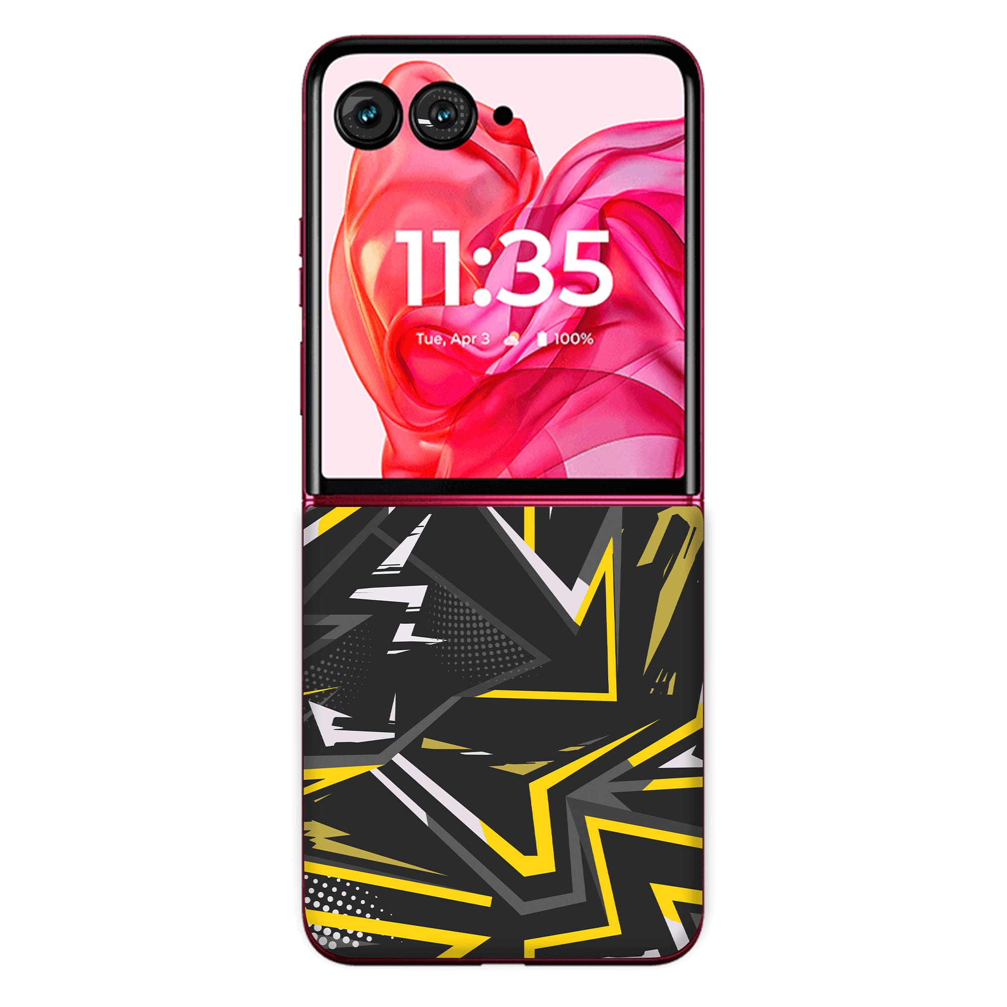 Moto Razr 50 Ultra (5G) Skins & Wraps (Only Back No Edge to Edge)