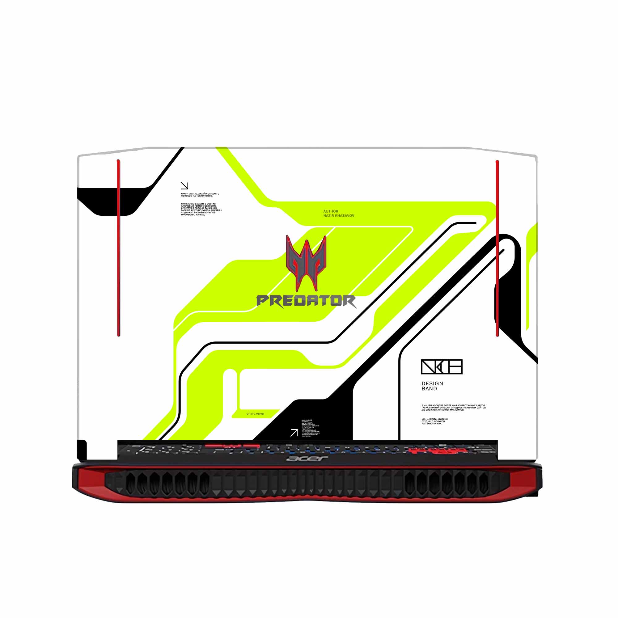 ACER Predator 15 G9-591,592,593 Skins & Wrap