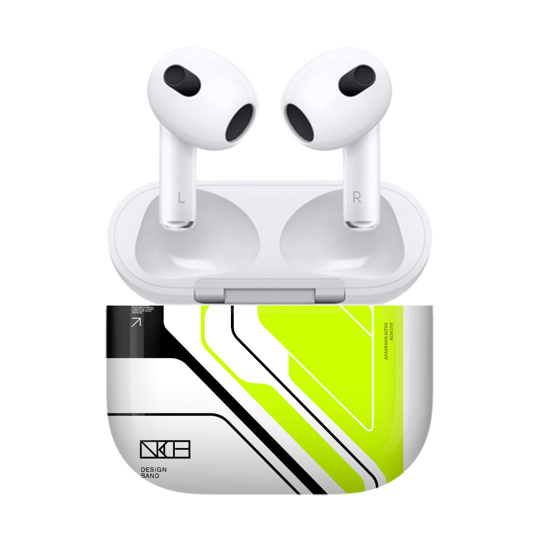 Airpods 3 Acid Green skins