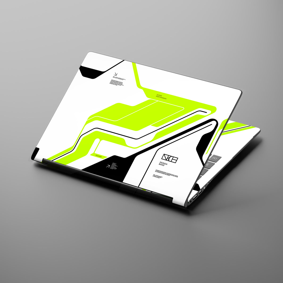 Acid Green - Laptop Skins